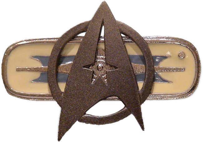 Star Trek Twok Uniform Badge Clipart (683x490), Png Download