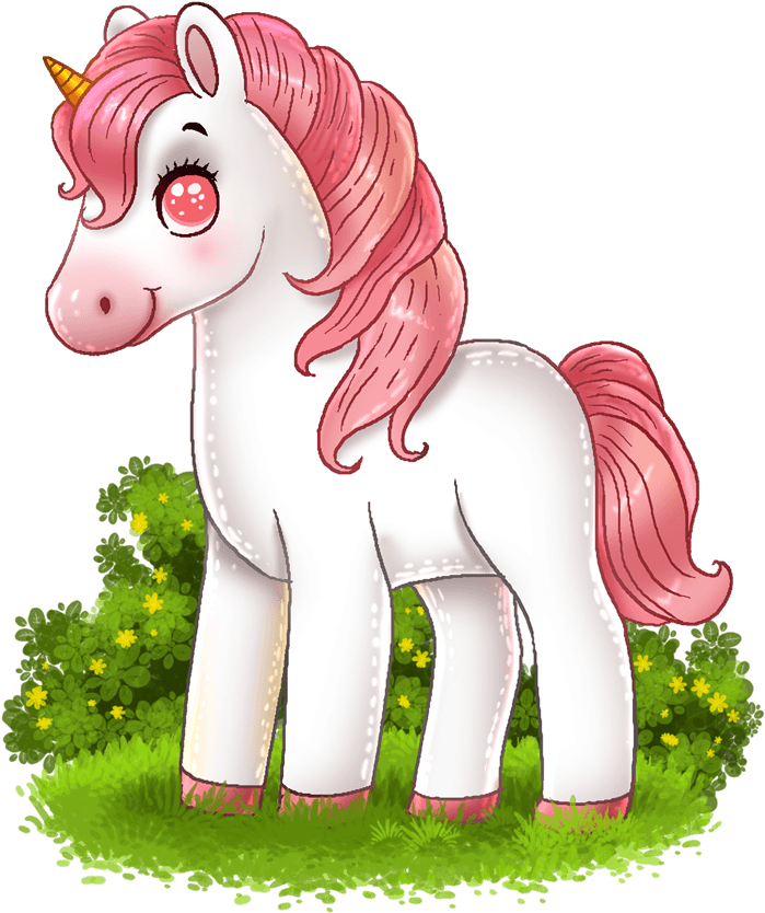 Cute Unicorn Clipart Free - Unicorn - Png Download (800x913), Png Download