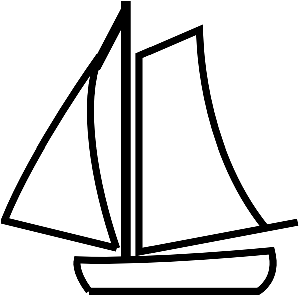 Boat Clipart Black And White Free Clipart Images - Boat Clipart Black And White Png Transparent Png (600x596), Png Download