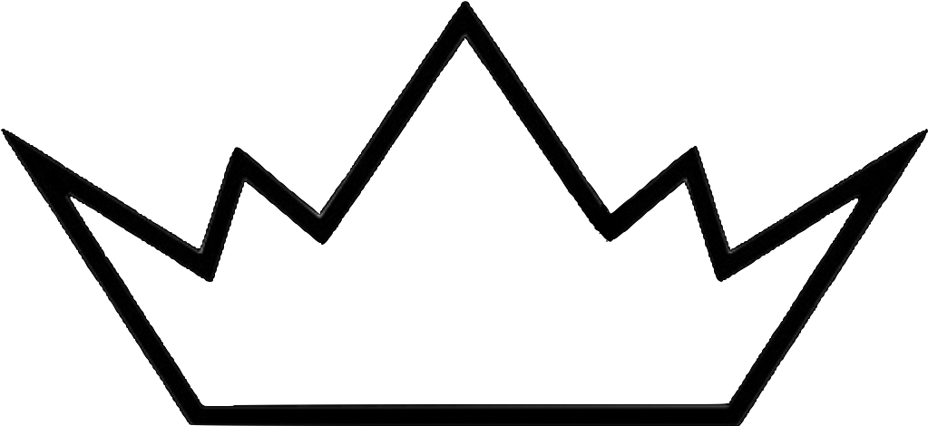 Crown Logo Png White Clipart (1186x656), Png Download