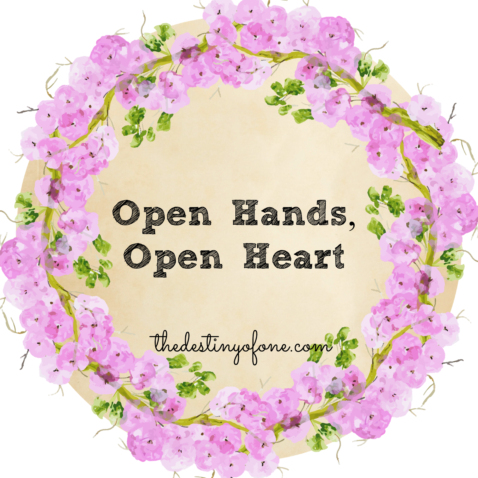 Open Hands, Open Heart - Happy New Year 2010 Clipart (1600x1600), Png Download