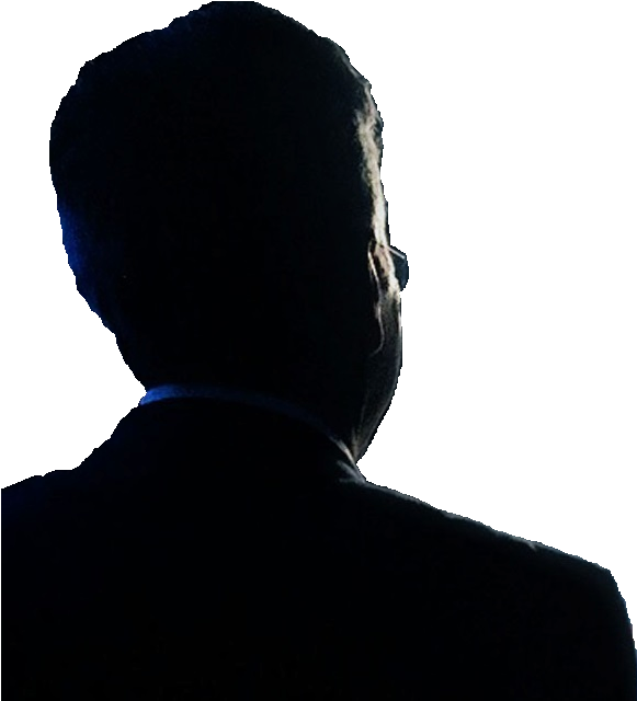 Silhouette Shoulder - Jeb Bush Exploitable Clipart (1308x779), Png Download