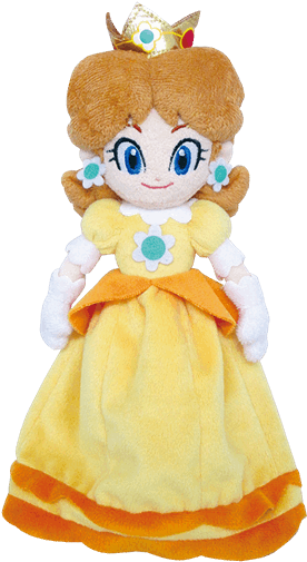 Princess Daisy 10" Plush - Little Buddy Daisy Plush Clipart (600x600), Png Download