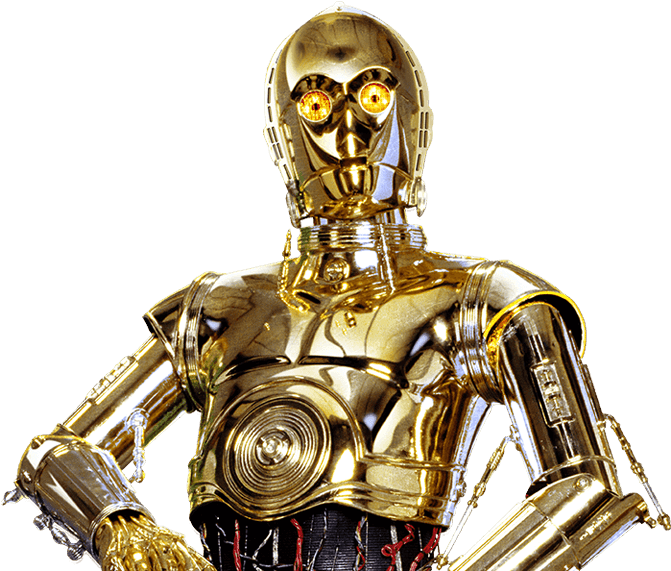 C3po Png - R2 And C3po Clipart (980x668), Png Download