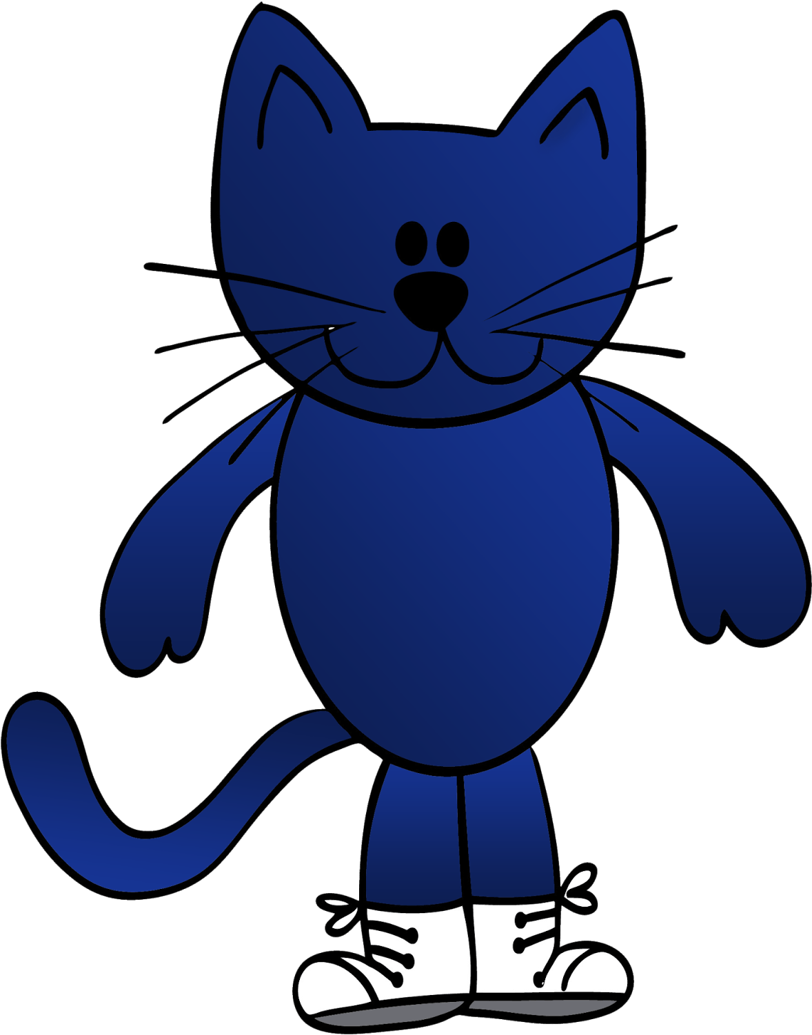 Pete The Cat Mickey Mouse , Png Download - Clip Art Transparent Png (1178x1502), Png Download