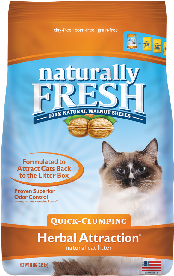 Herbal Attraction® Cat Litter - Naturally Fresh Cat Litter Clipart (692x1000), Png Download