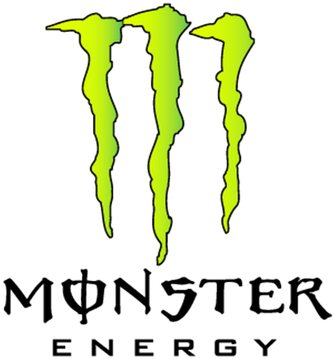 Monster Energy Logo Sticker Auto Moto Deko Monster - Monster Energy Logo Png Clipart (800x800), Png Download