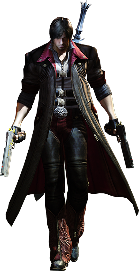 Dante Png Pic - Dmc 5 Dante Ex Clipart (472x917), Png Download