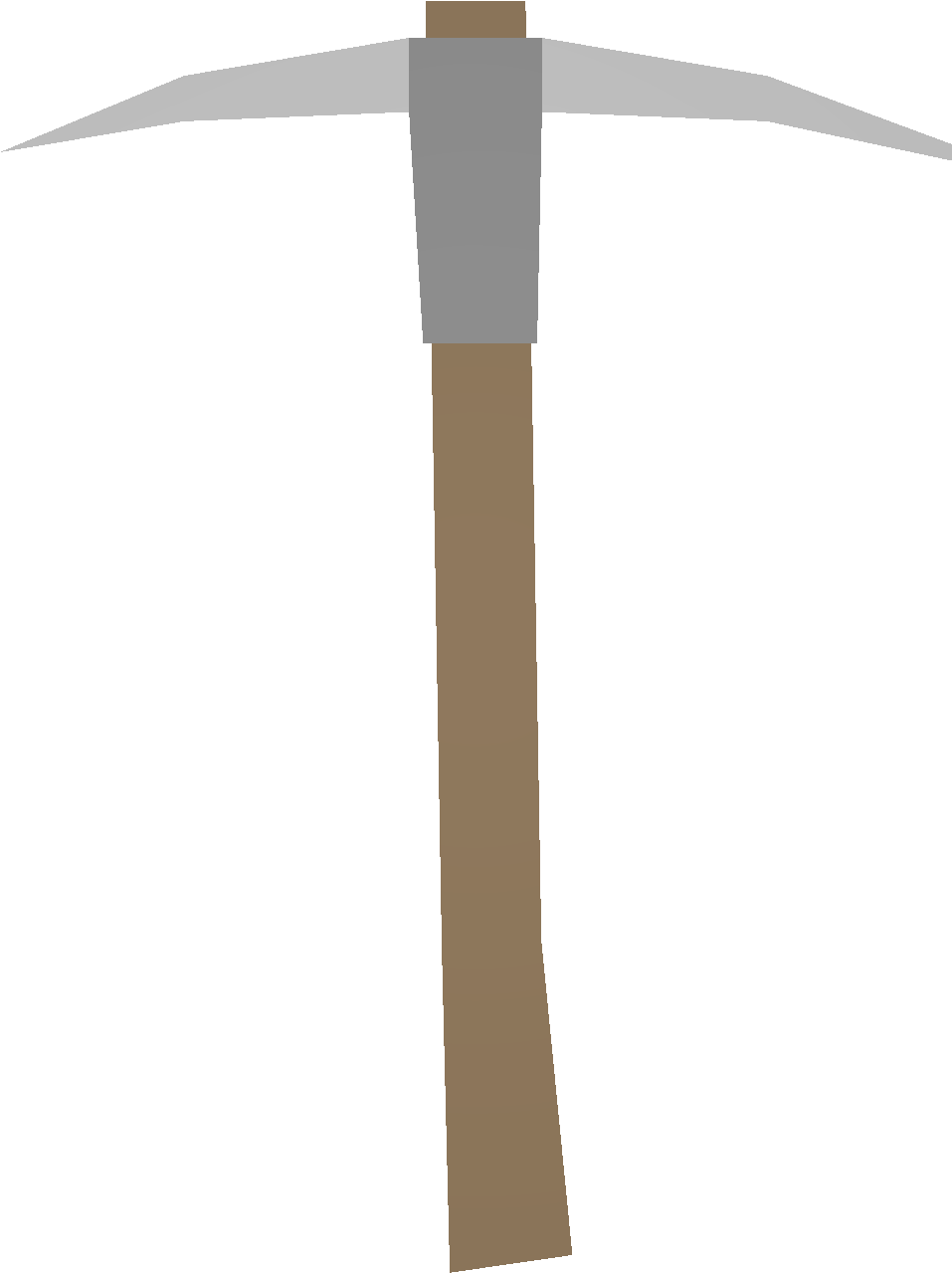 Pickaxe Png - Melee Weapon Clipart (1024x1536), Png Download