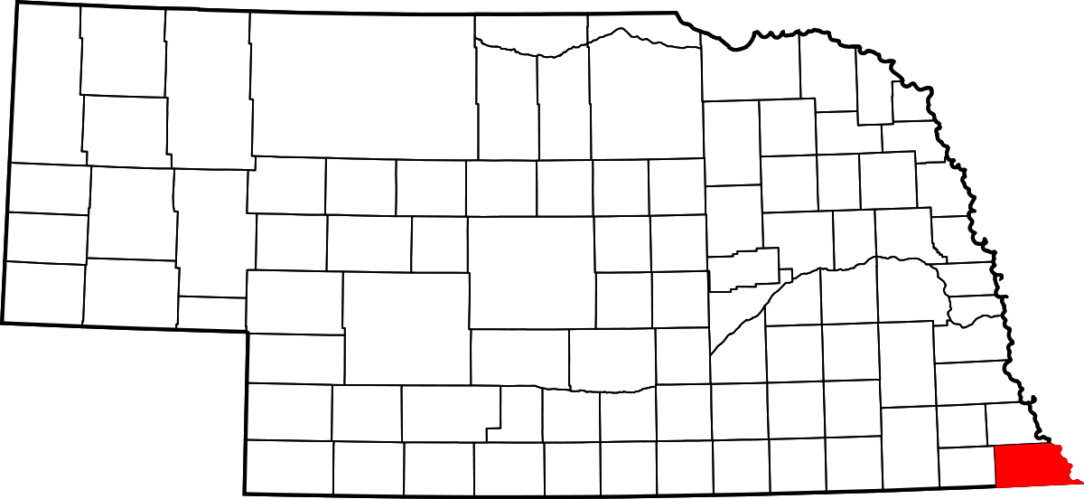 National Register Of Historic Places Listings In Richardson - Chase County Nebraska Map Clipart (1200x552), Png Download