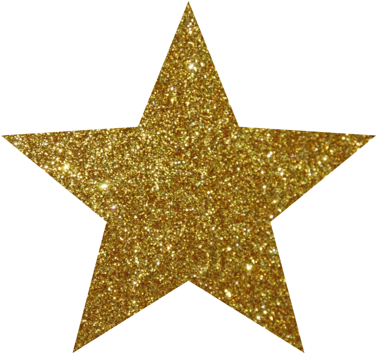 759 X 712 2 - Gold Glitter Star Clipart (759x712), Png Download