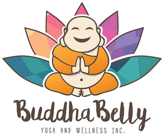 Cute Laughing Buddha Yoga Logo Design Png Image - Design Clipart (720x720), Png Download