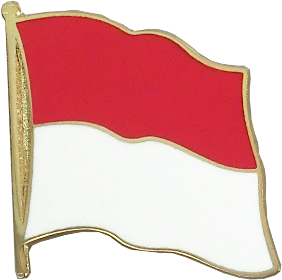 Indonesia Flag Lapel Pin - Flag Clipart (1500x938), Png Download