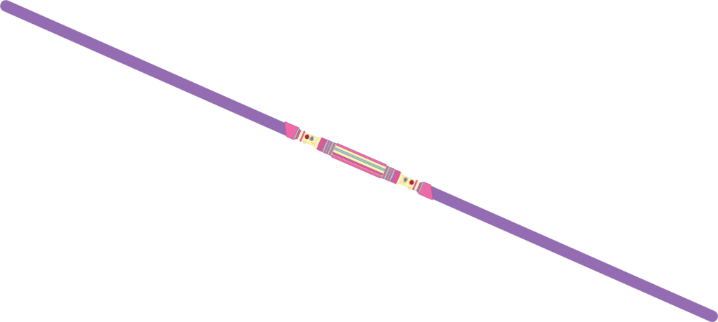 File - 22 Long Double Ended Tunisian Crochet Hook Clipart (1024x459), Png Download