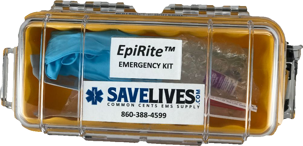 Epirite Kit With Vial 2 Clipart (1080x810), Png Download
