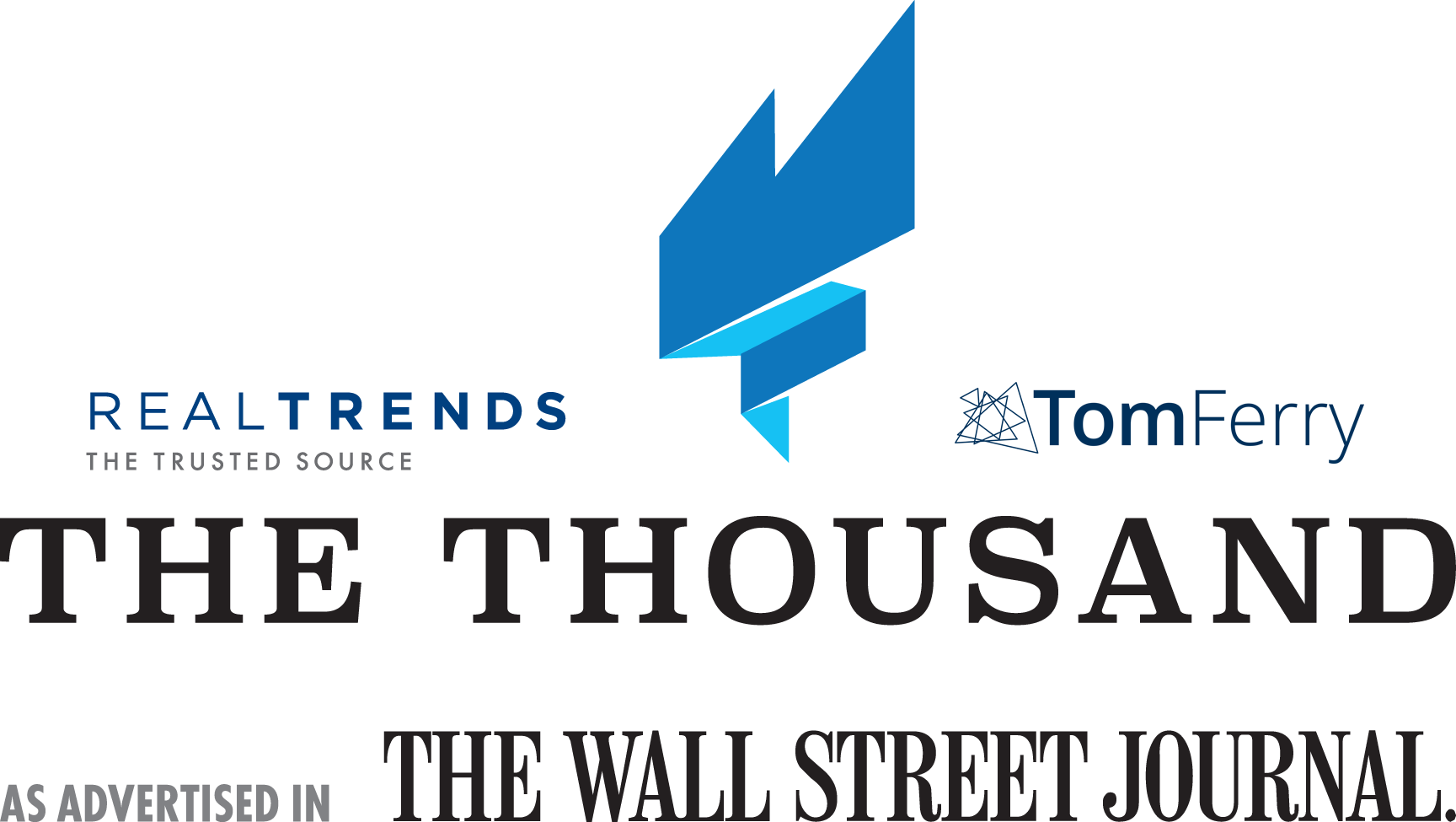 Real Trends & Tom Ferry The Thousand - Wall Street Journal Clipart (1728x975), Png Download