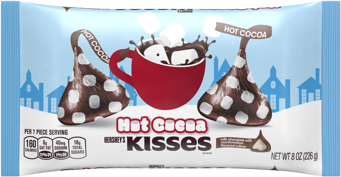 These Hot Cocoa Hershey's Kisses Have Me Feeling So - Hershey's Hot Cocoa Kisses Clipart (1024x1024), Png Download