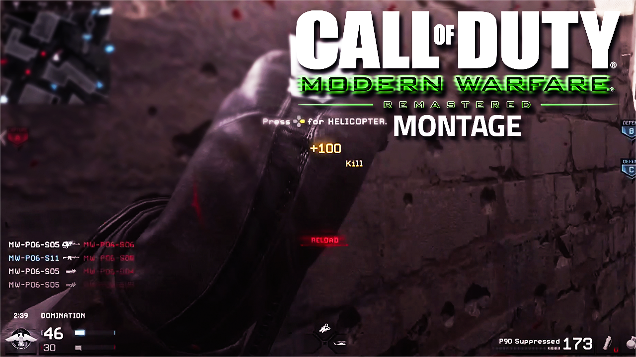 Soar On Twitter - Cod 4 Remastered Montage Clipart (1280x720), Png Download