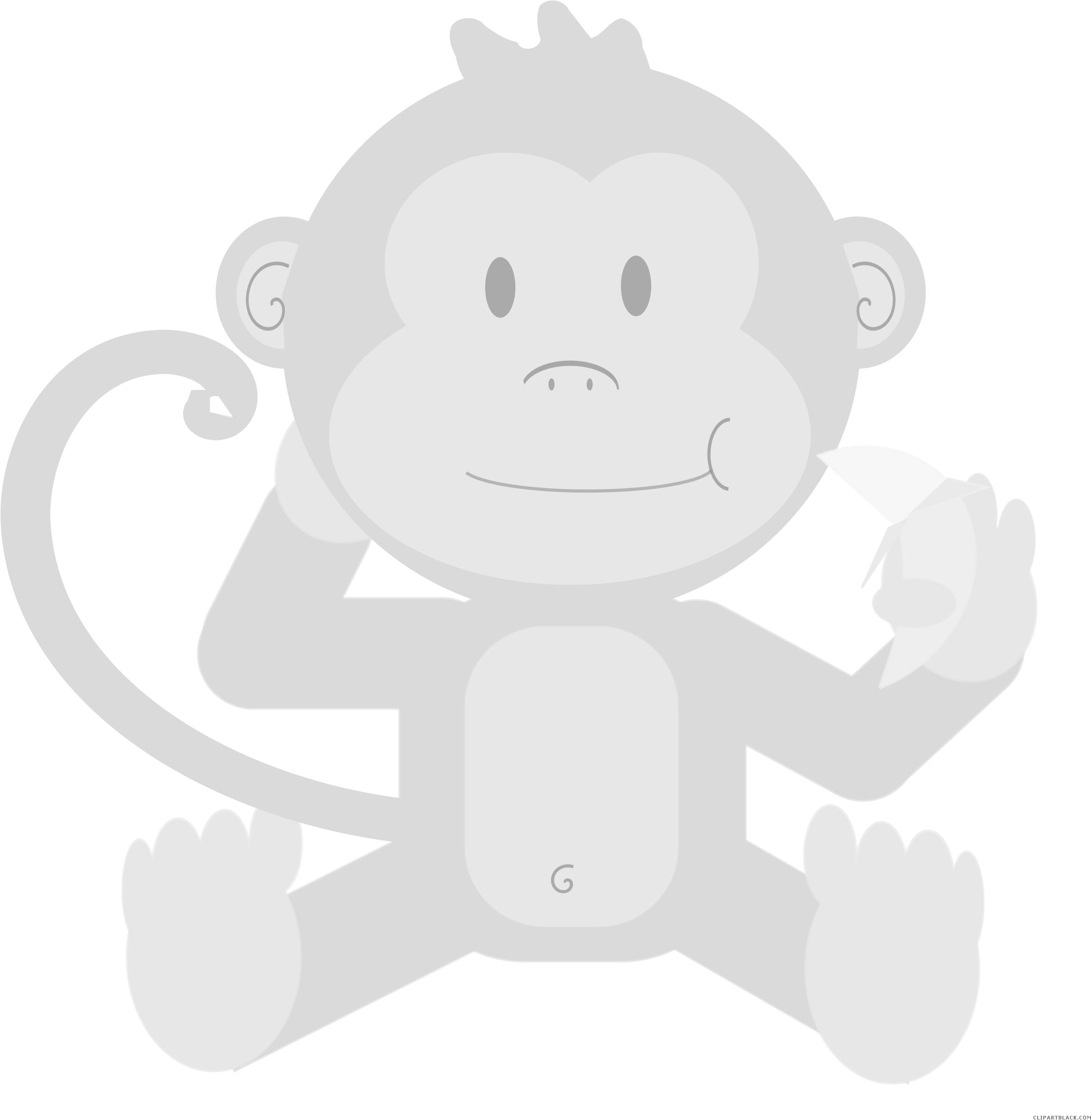 Family Guy Clipart Angry Monkey - Vipkid Banana Reward System - Png Download (2362x2400), Png Download