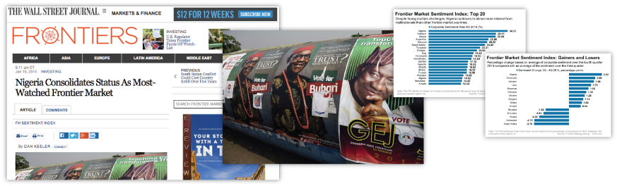 Wall Street Journal Fm Sentiment Index - Online Advertising Clipart (1038x300), Png Download