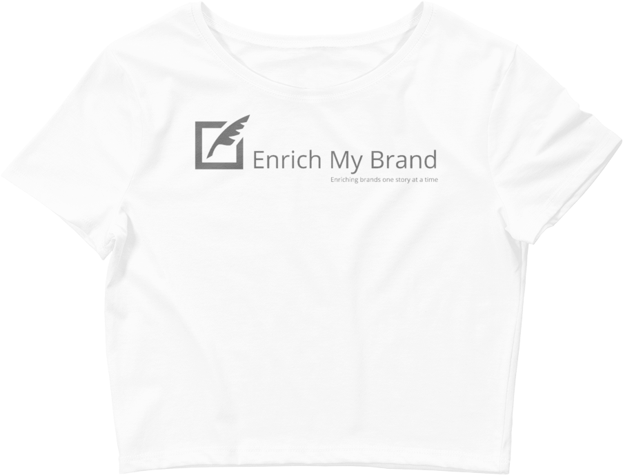 Emb Logo Sublimation Crop Top - Crop Top Clipart (1000x1000), Png Download
