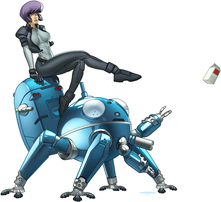 Ghost In The Shell - Ghost In The Shell Png Clipart (1073x744), Png Download