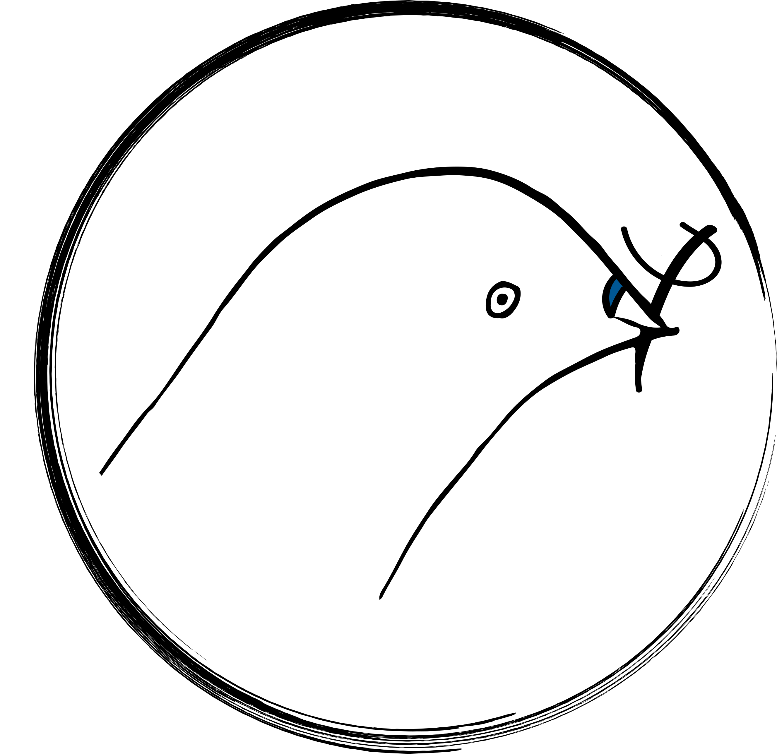 Line Art Clipart (2693x2738), Png Download