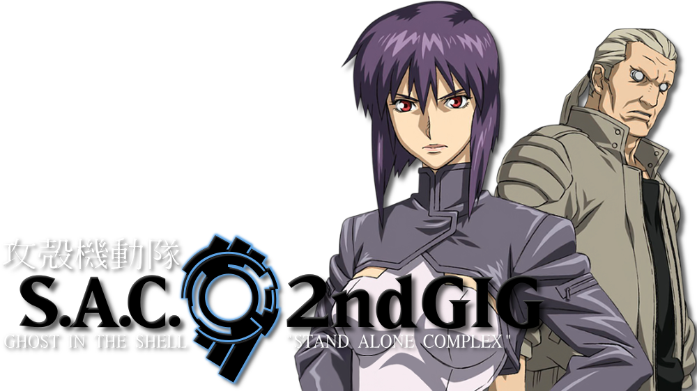 Ghost In The Shell - Ghost In The Shell Stand Alone Complex Png Clipart (1000x562), Png Download