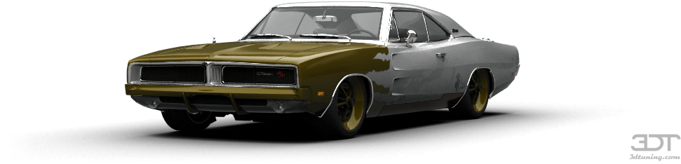Dodge Charger Coupe 1969 Tuning - Dodge Charger 3dt Png Clipart (1004x373), Png Download