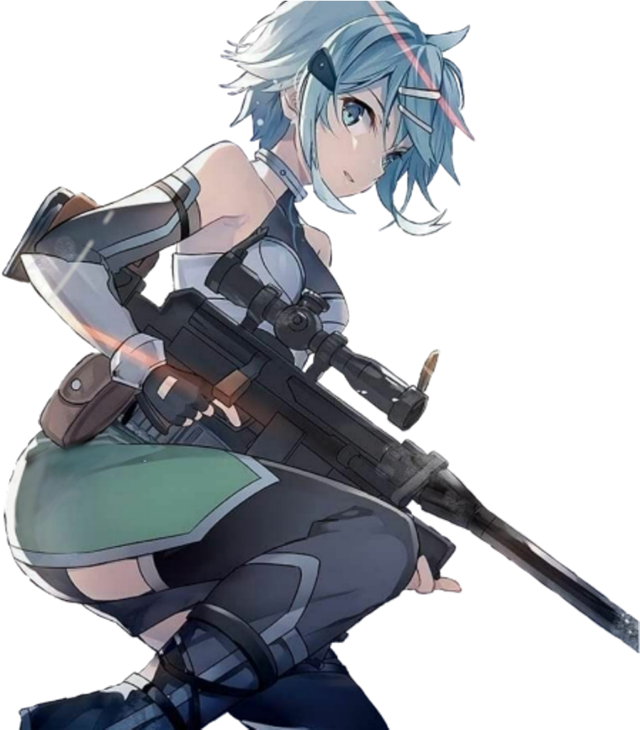 Sinon Sticker - Asada Sinon Clipart (1024x1024), Png Download