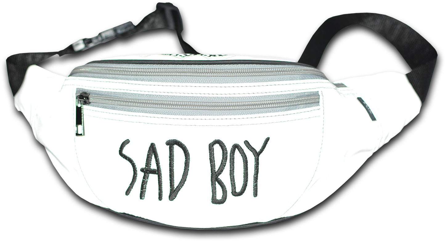 Sadboy 3m Reflect Waist Bag Clipart (1444x785), Png Download