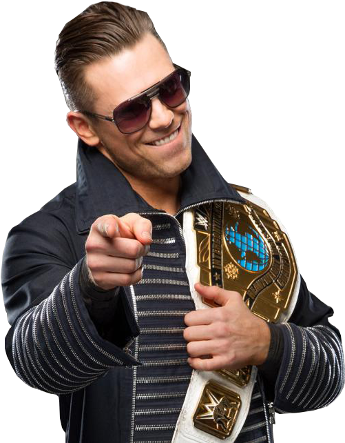 No, You Da Man - Wwe The Miz Intercontinental Champion 2017 Clipart (572x675), Png Download