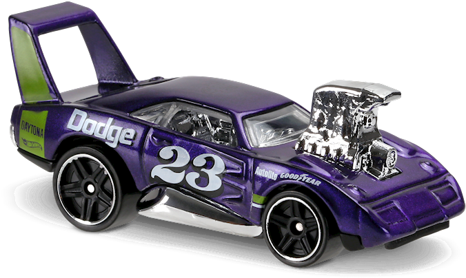 Hot Wheels Clipart Dodge Charger - Hot Wheels Dodge Charger Daytona Tooned - Png Download (892x407), Png Download