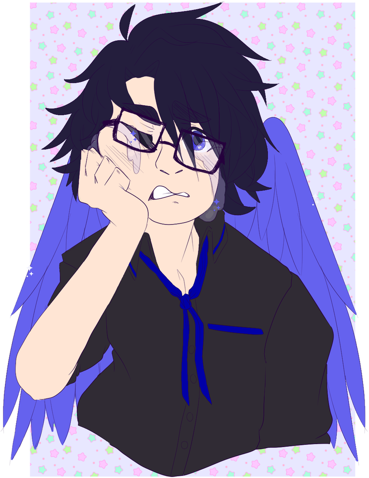 Saddest Baby In The Room By Sinnamon Snaps Dcvry7f-pre - Cartoon Clipart (802x997), Png Download