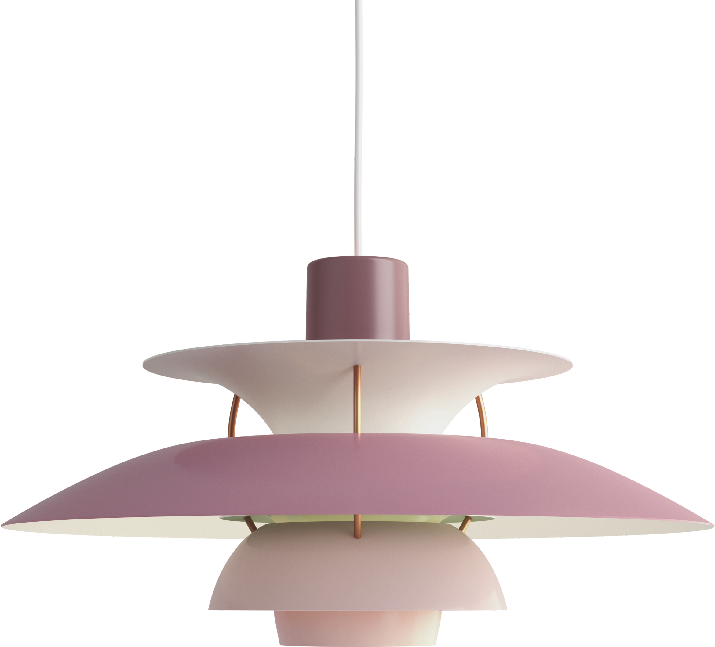 Orange Modern Pendant Clipart (3000x3000), Png Download