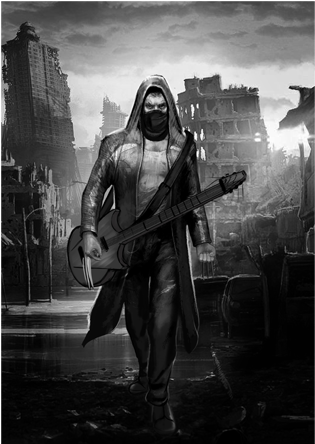 Art - Monochrome Clipart (800x443), Png Download