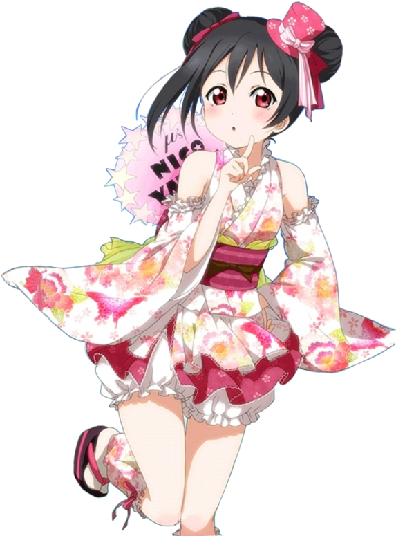 Kimono Nico Clipart (580x818), Png Download