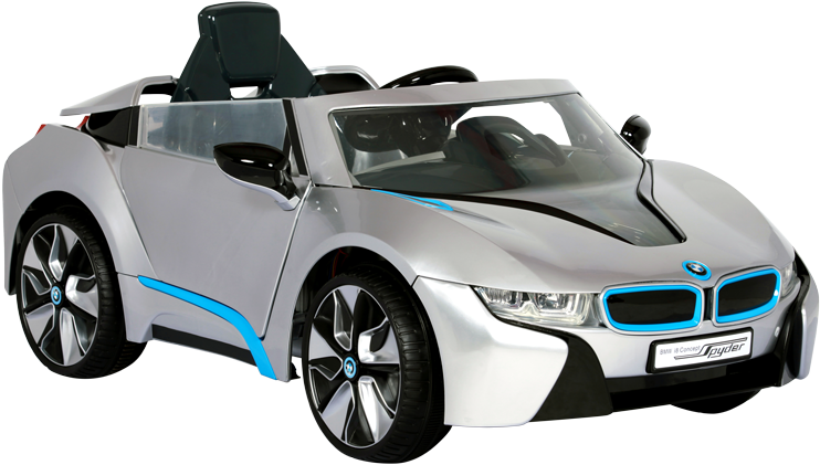 Rollplay Electric Children Ride-on Sports Car Bmw I8 - Montable Eléctrico Bmw I8 Clipart (800x448), Png Download