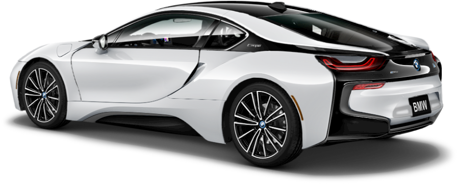 2019 Bmw I8 Coupe - Supercar Clipart (896x362), Png Download
