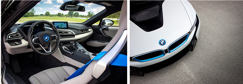 Bmw I8 Interior Rental Miami - Bmw 8 Series Clipart (989x344), Png Download
