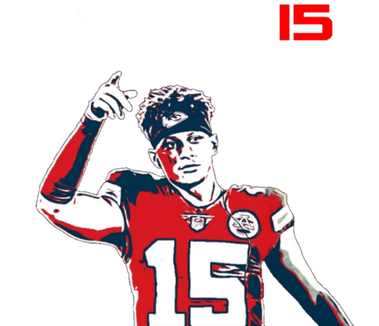 Kansas City Chiefs Quarterback, Patrick Mahomes, Won - Illustration Clipart (1024x750), Png Download