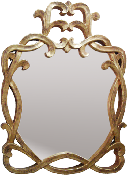Twist Mirror Frame - Circle Clipart (800x600), Png Download