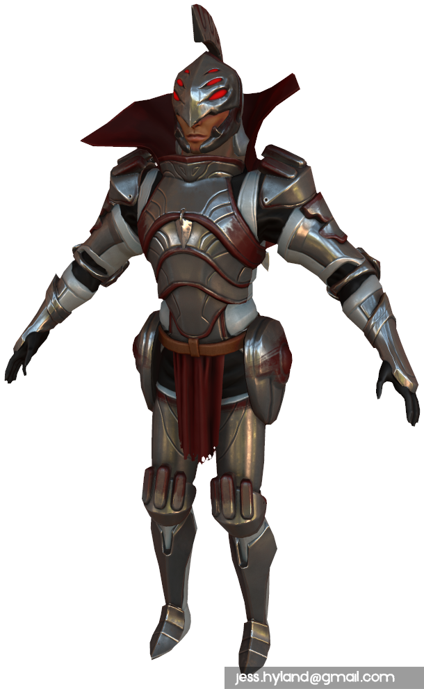Dark Knight Character From Fire Emblem - Iron Man 1 Png Clipart (610x990), Png Download
