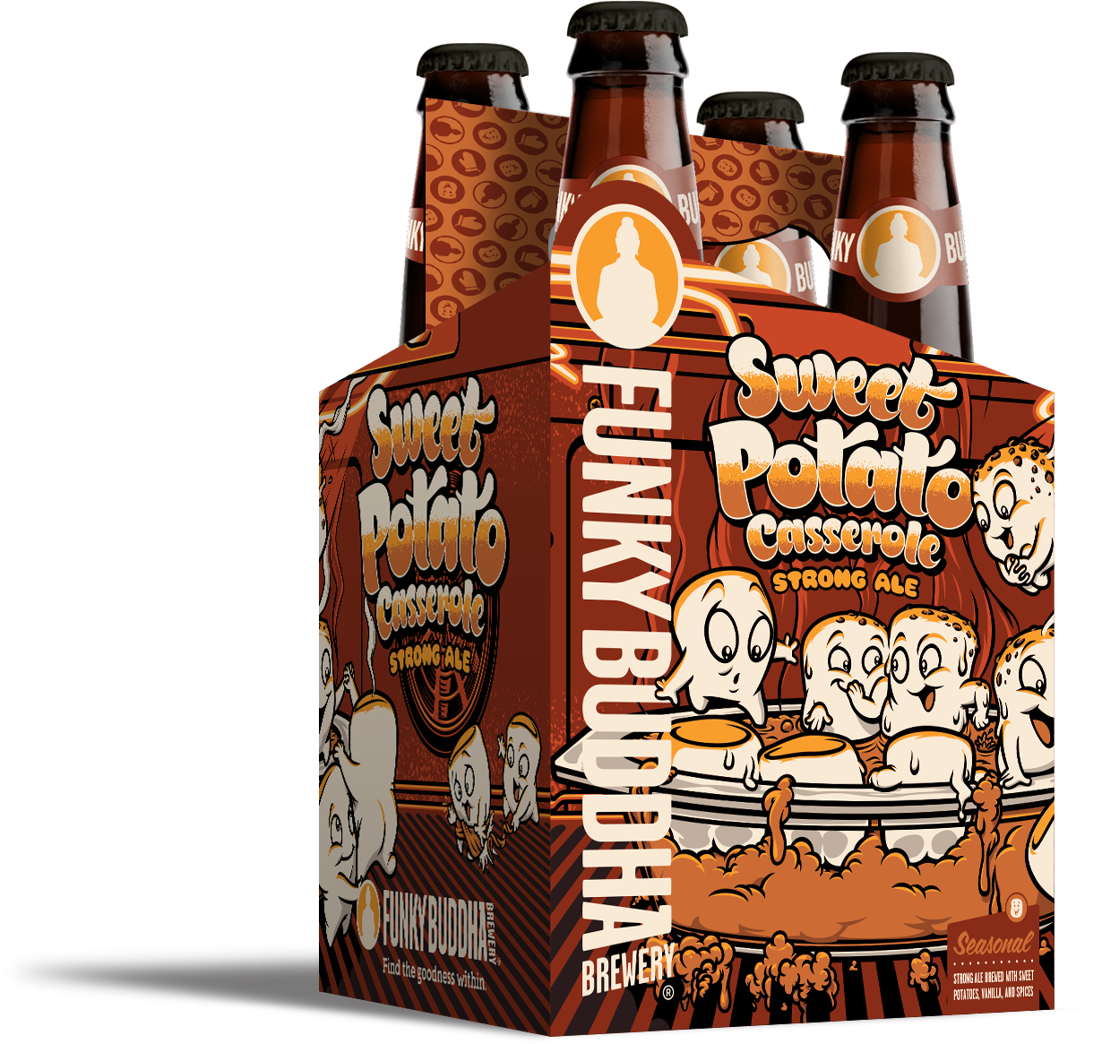 Image Courtesy Of Funky Buddha Brewery - Funky Buddha Sweet Potato Casserole 2016 Clipart (1335x1295), Png Download
