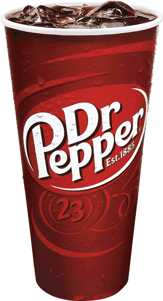 Fountain Drink Png - 44 Oz Dr Pepper Clipart (1280x1280), Png Download