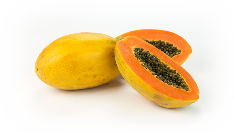 Honeydew Png - Yellow Maradol Papaya Clipart (750x430), Png Download