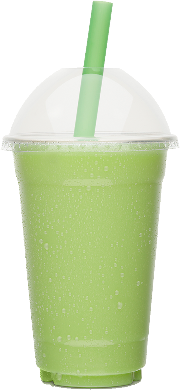 Mocafe Zenfreeze Honeydew Latte Mix - Smoothie Green Cup Png Clipart (1600x1250), Png Download