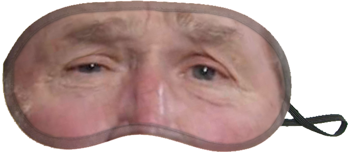 George Bush George W Bush Sleep Mask Woke War Criminals - Sleep Mask Clipart (720x518), Png Download