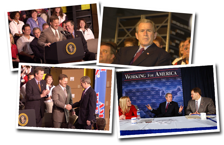 President George W - Peter Galinski St Petersburg Fl Clipart (751x484), Png Download