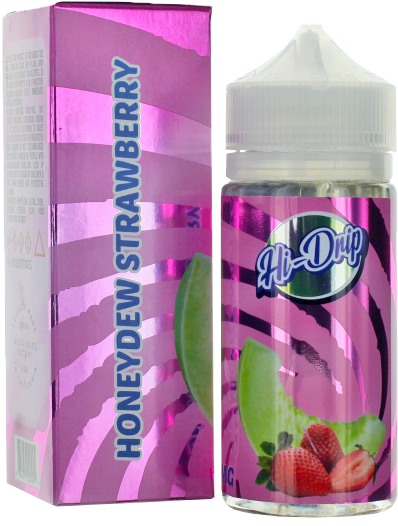 Honeydew Strawberry E-liquid - Water Bottle Clipart (601x600), Png Download